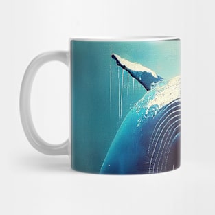 Whale Blue Animal Discovery Adventure Nature Planet Earth Paint Mug